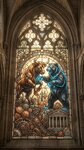 Gothic Bioluminescent Stained Glass — preview 7