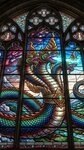 Gothic Bioluminescent Stained Glass — preview 10