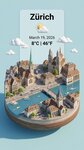 Isometric City Weather Miniature — preview 2
