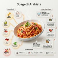 Modern Recipe Editorial Infographic — preview 4