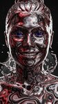 Flow State Liquid Chrome Portrait — preview 5
