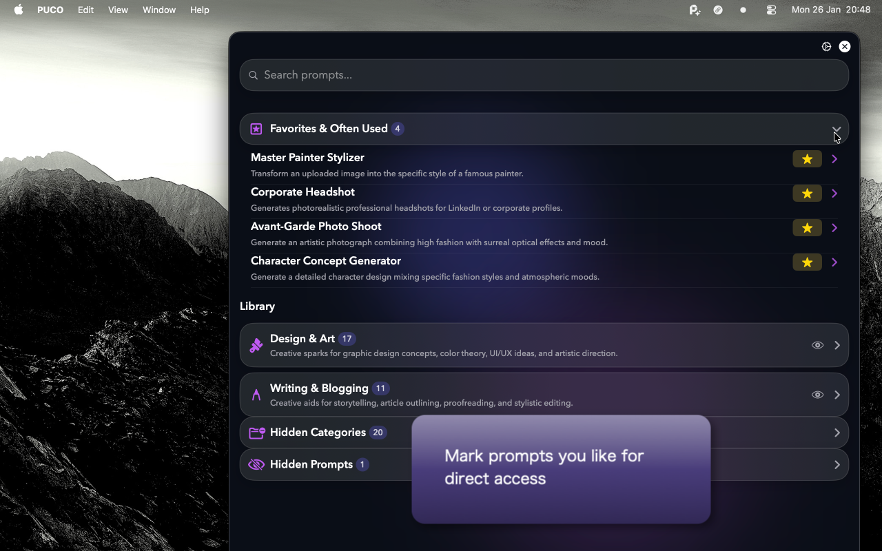PUCO on Mac — screen 8